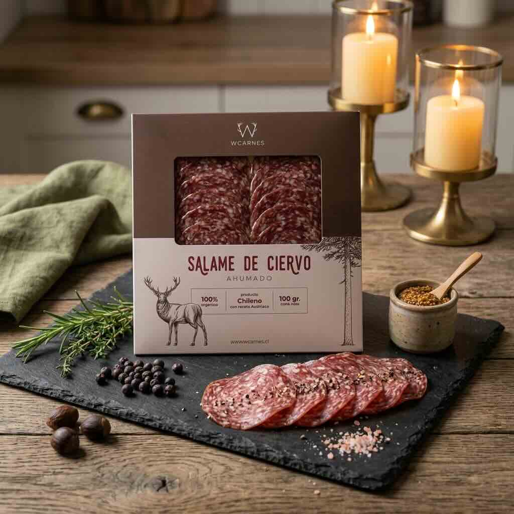 Salame de ciervo 2 Salame de Ciervo 100gr - Imagen 1